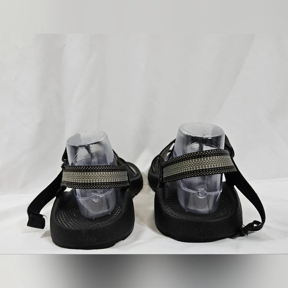 Chaco Z1 black grey sandals men's size 12